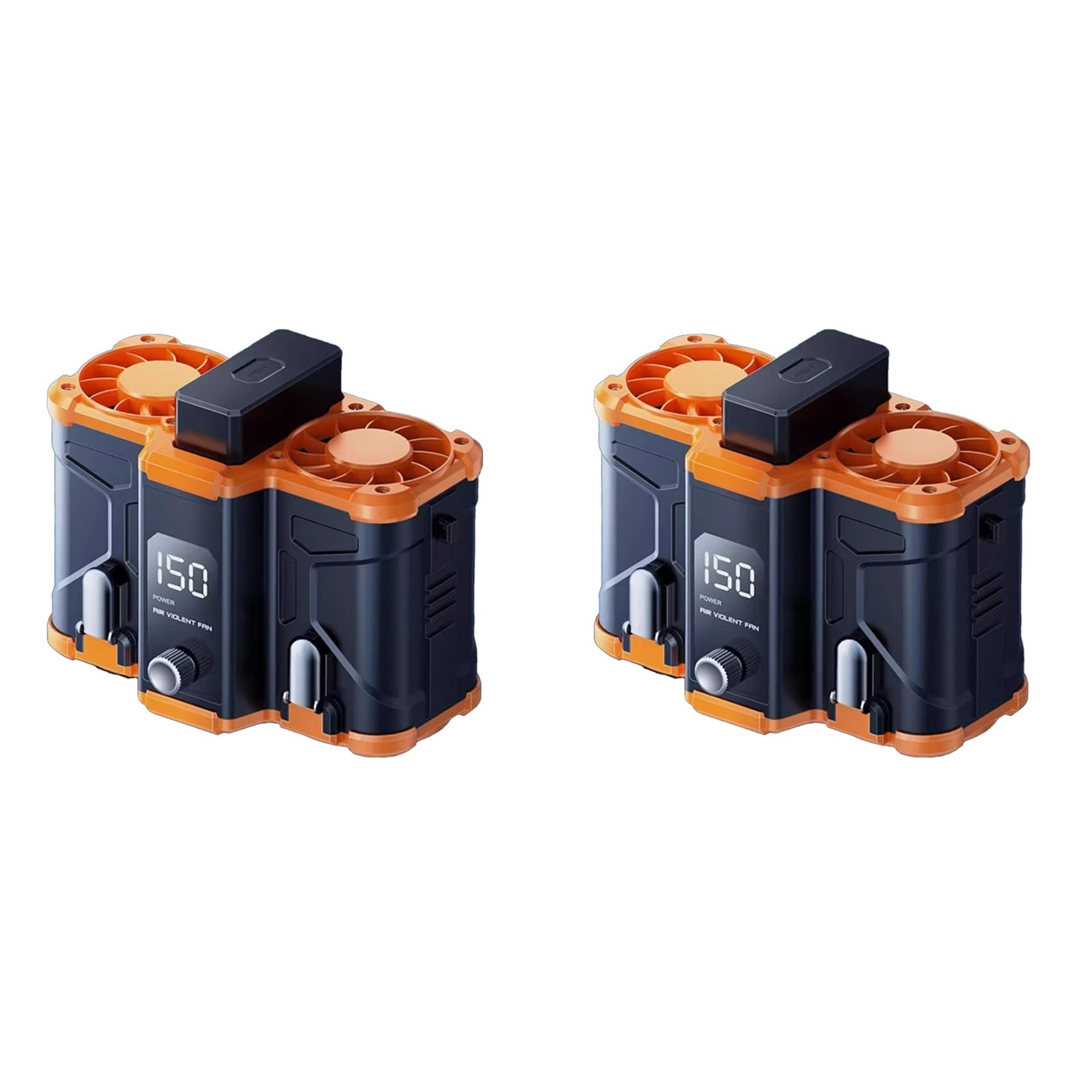 Ventilateur de taille portable 10000mAh pour rester au frais sur les chantiers en été