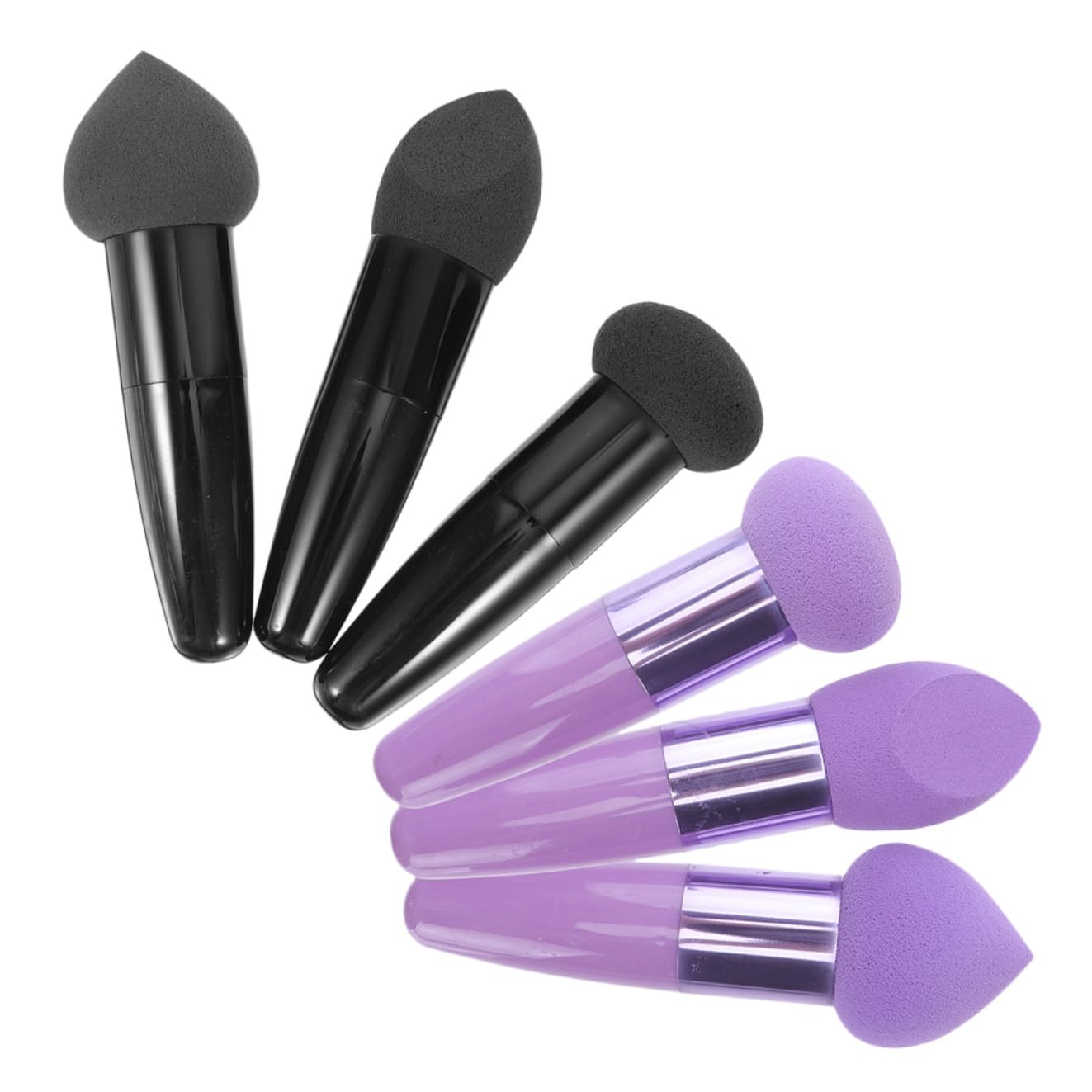 PRETYZOOM Make Up Pinselstifte Tragbare Make Up Schwämme in Stiftform 6 Stück-pack aus Latex für Kosmetika und Täglichen Gebrauch