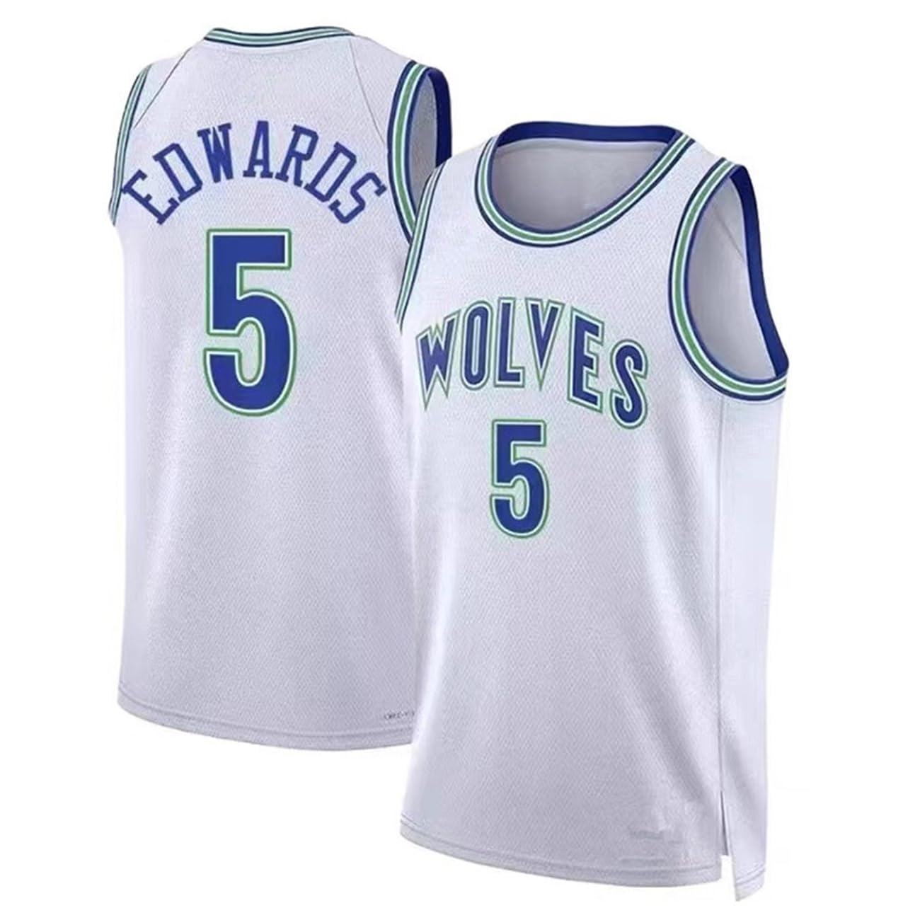 Adulto 5#Maglia da Basket Unisex Senza Maniche da Basket Tank Top Sport Fodera T-Shirt Tank Top