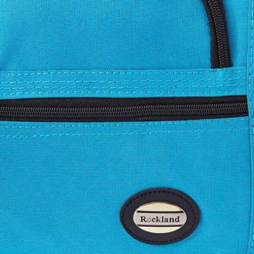 Rockland Rolling Duffel Bag, Turquoise, 22-Inch
