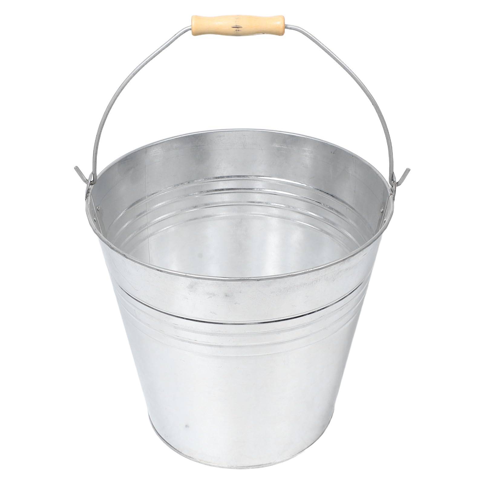 Cubo de hierro para agua de sauna Healeved de 31,5 cm contra quemaduras 1