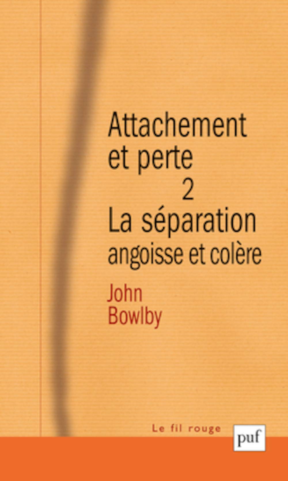 Attachement et perte. Volume 2: La séparation, angoisse et colère