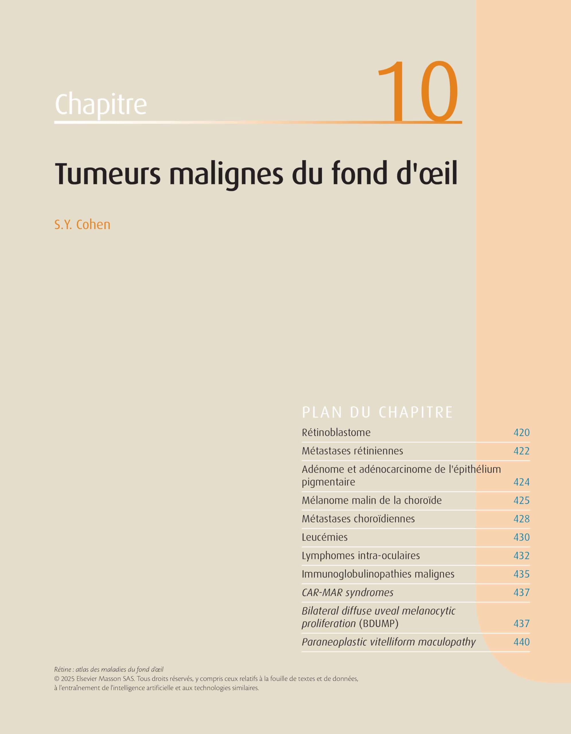 Rétine : atlas des maladies du fond d'oeil
