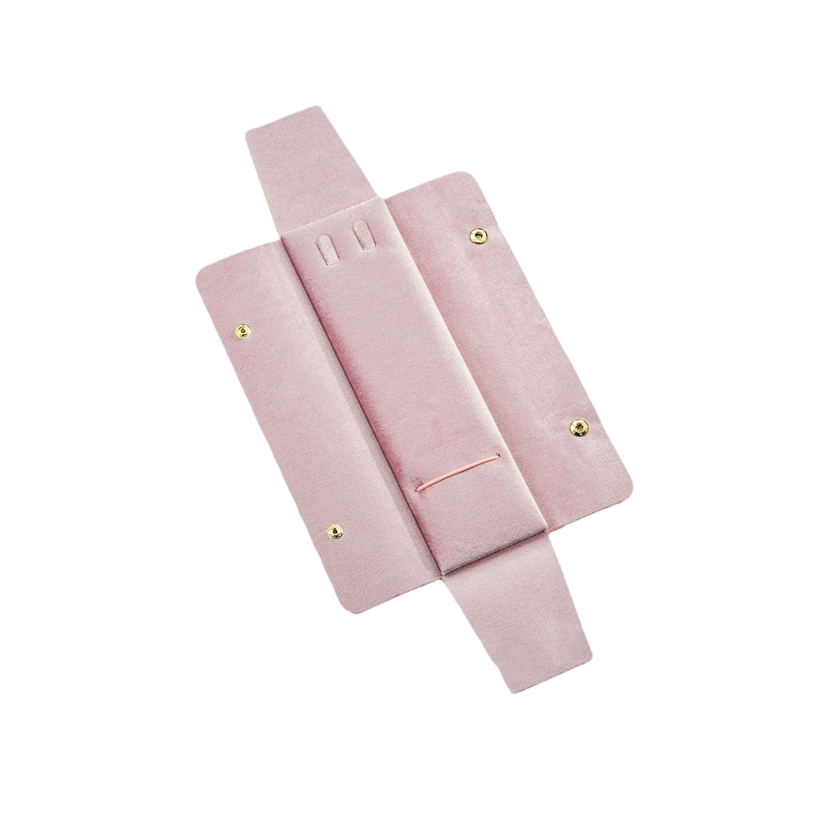 Velvet Storage Bag Folding Necklace Pendant Pouch Velvet Organizer Jewelry Organizer for Travelers and Jewelry Lovers, フリーサイズ