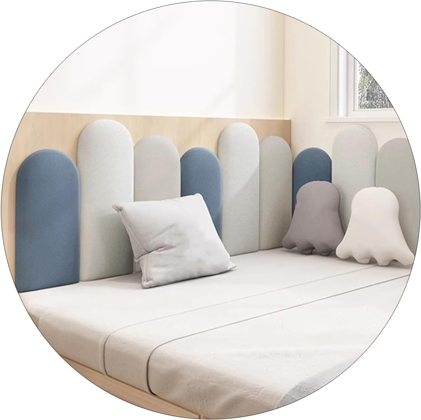 Panneaux muraux rembourrés 3D pour la chambre des enfants