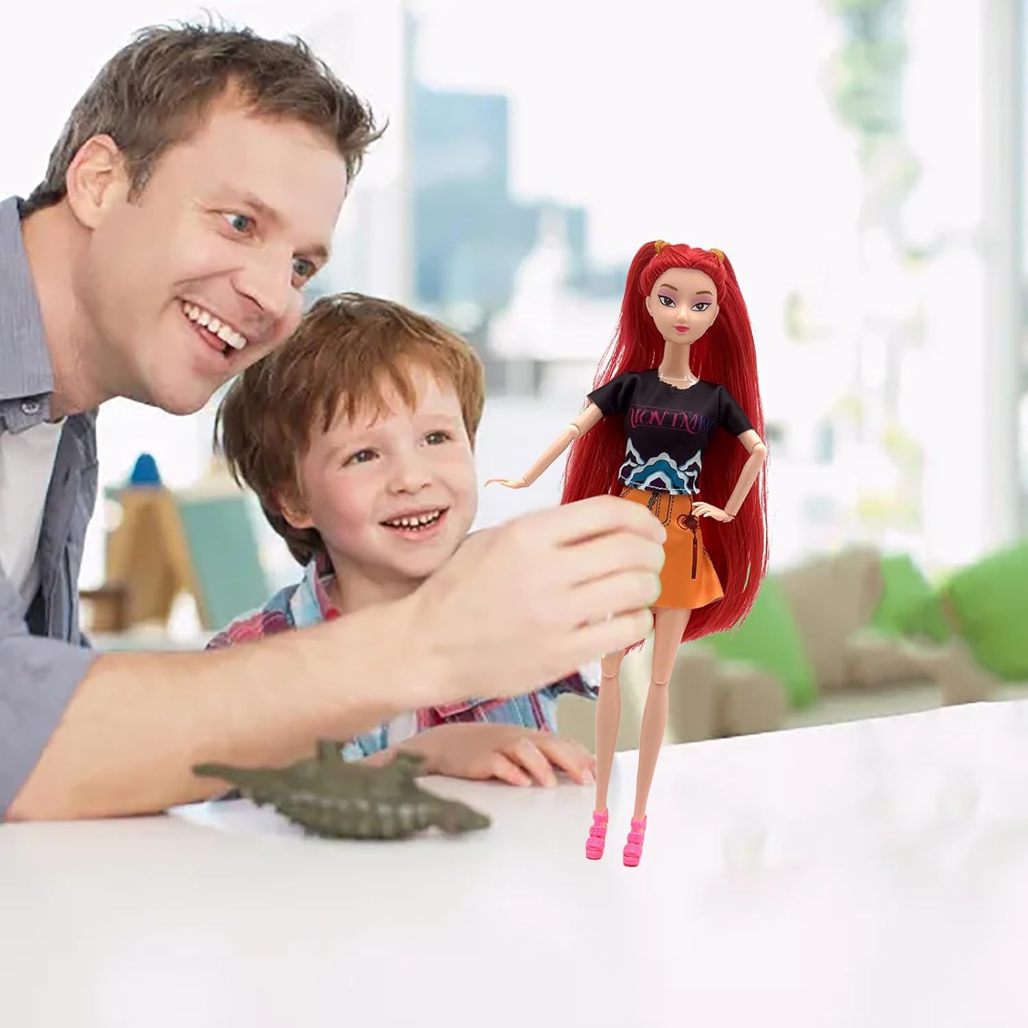 Demon Hunters Figures Cute Unique Funny Collectible Toy Model Set for Hunters Fans Christmas Birthday Desktop Gifts Figure Birthday Party Supplies Car Desktop Decorations - Image 2