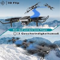 Wipkviey T27 Összecsukható Drón Kamerával - FPV WiFi Élő Közvetítés, 2 Akkumulátor, 30 Perc Repülési Idő, Gravitációs Irányítás, Gesztus Sze 3