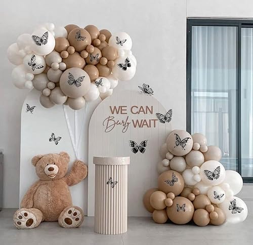 Miniatura 5 de 48 decoraciones de mariposa negra, 3 tamaños, 4 estilos, decoración de pared de mariposa 3D, decoraciones de fiesta de mariposa, decoraciones de