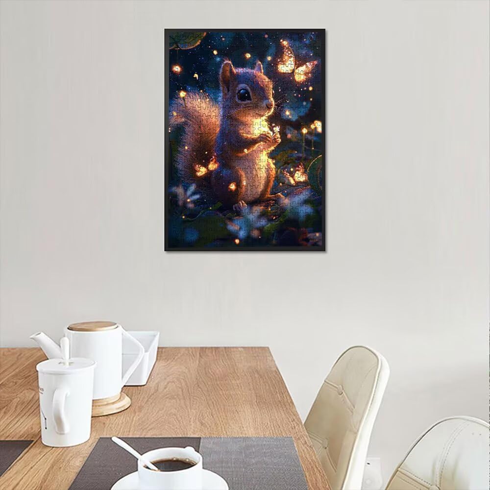 Puzzle 3000 Pezzi, Scoiattolo Stelle 3D Puzzle per Adulti Impegnativo, Educa Puzzles Artistico, Divertente E Stimolante Puzzles Decorativo per La Famiglia, Regalo e Decorazione Pareti DX0YL6-869