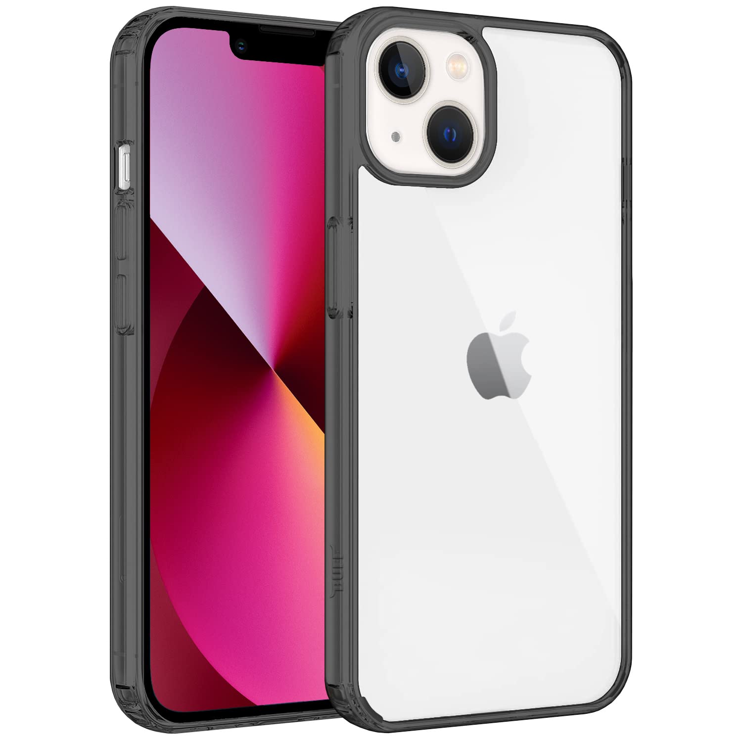 Buff Apple iPhone 13 Air Hybrid Kılıf, Siyah