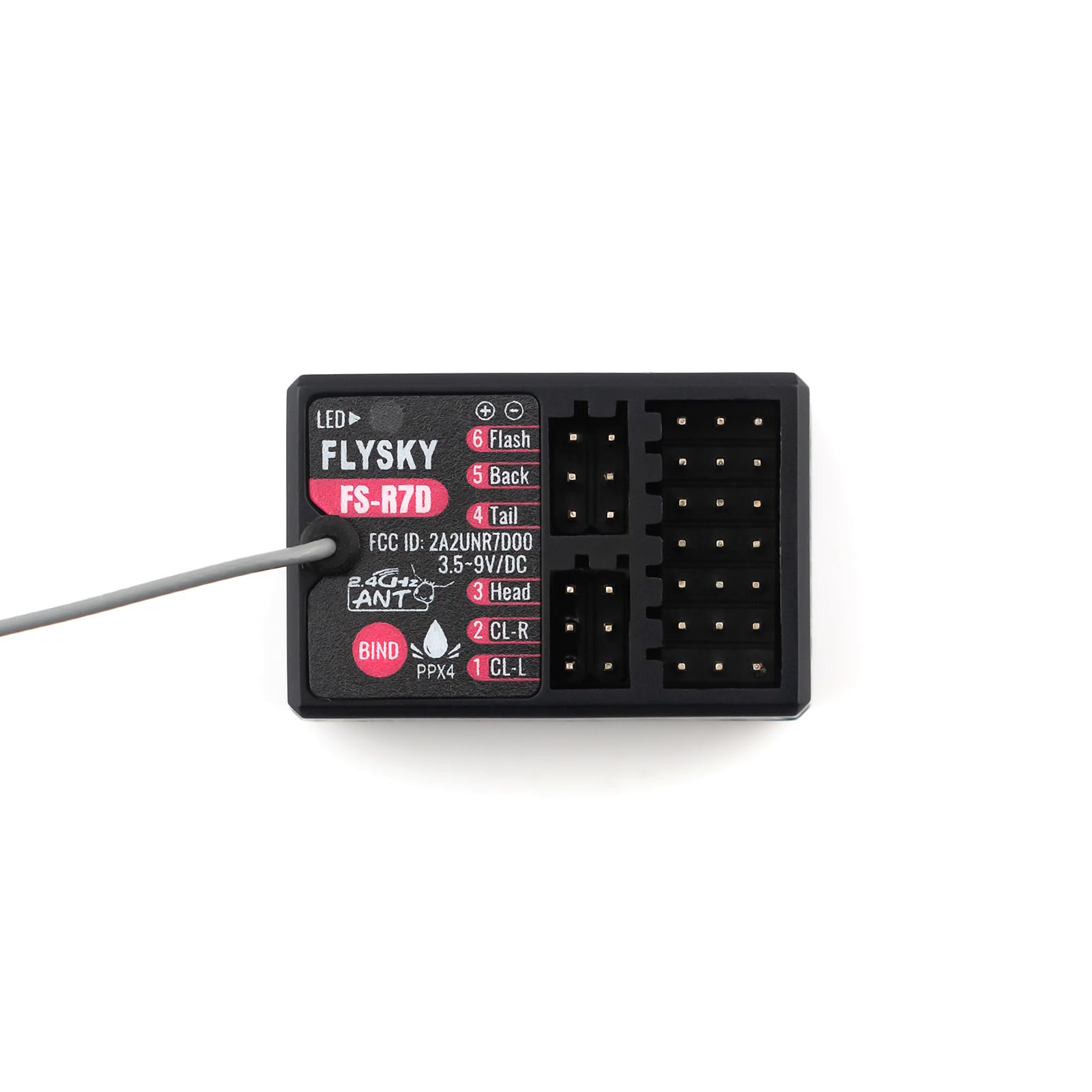 Amazon.com: Flysky FS-R7D 7CH Receiver 2.4GHz ANT for Flysky FS