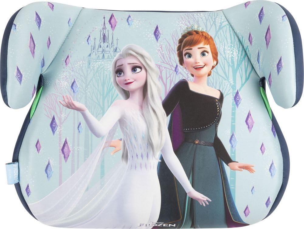 Oparcie dziecięcego fotelika samochodowego Disney Frozen i-Size ECE R129. Winda samochodowa dla dzieci 6-12 lat, 125-150 cm, 22-36 kg