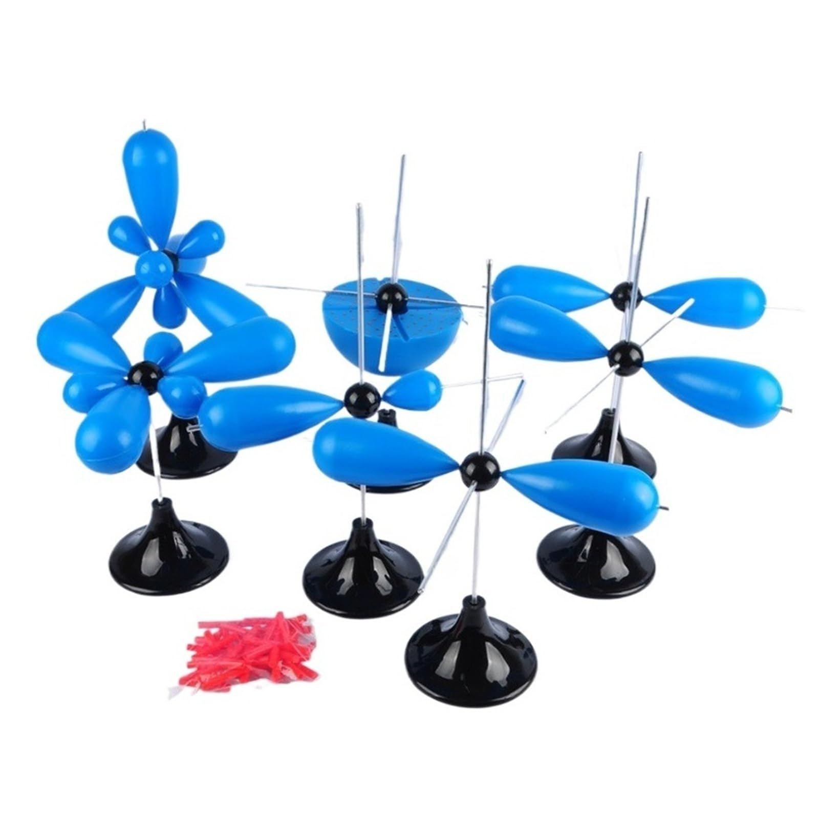 TIANQIHAO 7 Pcs Atomic Orbital & Electron Cloud Hybrid Model S P Sp2 Sp3 Demonstrator Chemistry Molecular Structure Teaching Equipment Display Physics Educational Tool