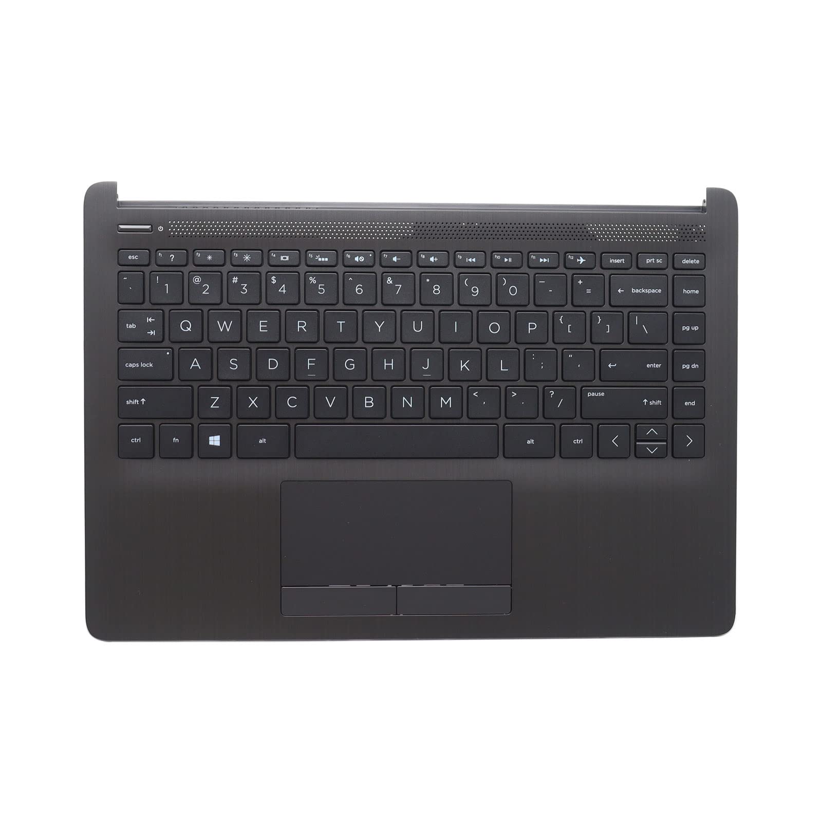 New Palmrest for HP 14-CF 14S-CF 14-DK 14S-DK 14-DF 14S-DF 14-DF0013CL 14-DF0018WM 14-DF0023CL Upper Case with Backlit Keyboard Touchpad L24818-001