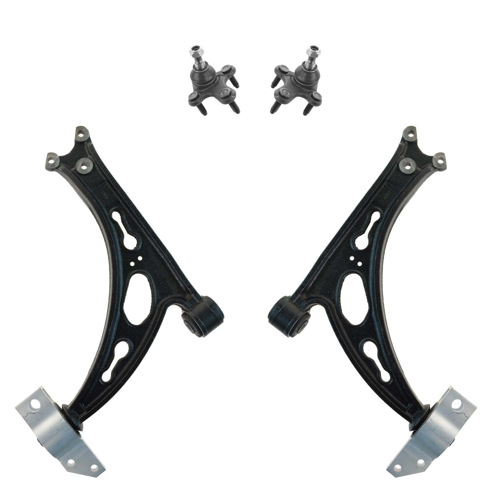 Par De Brazos De Control Inferiores TRQ Para Nissan Versa 2012-2016 Con Rótula