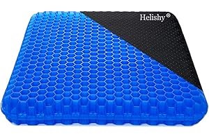 Gel Seat Cushion with Non-Slip Cover: Ultimate Comfort for Egg-cellent Support