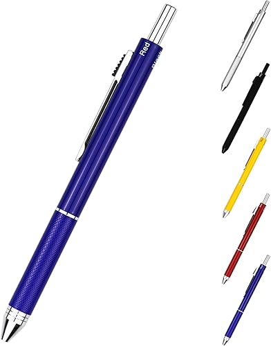 Vista 21 de DunBong Ballpoint Metal D1 - Recambio para bolígrafo multifunción, paquete de 5 piezas (azul) D1-blue,Negro -,Blue,D1-negro,D1-rojo,Rojo