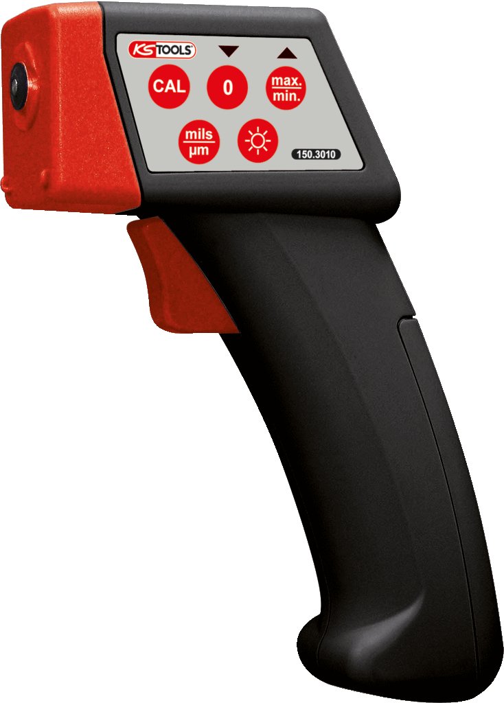 KS Tools 150.3010 Urządzenie do pomiaru grubości warstw lakieru