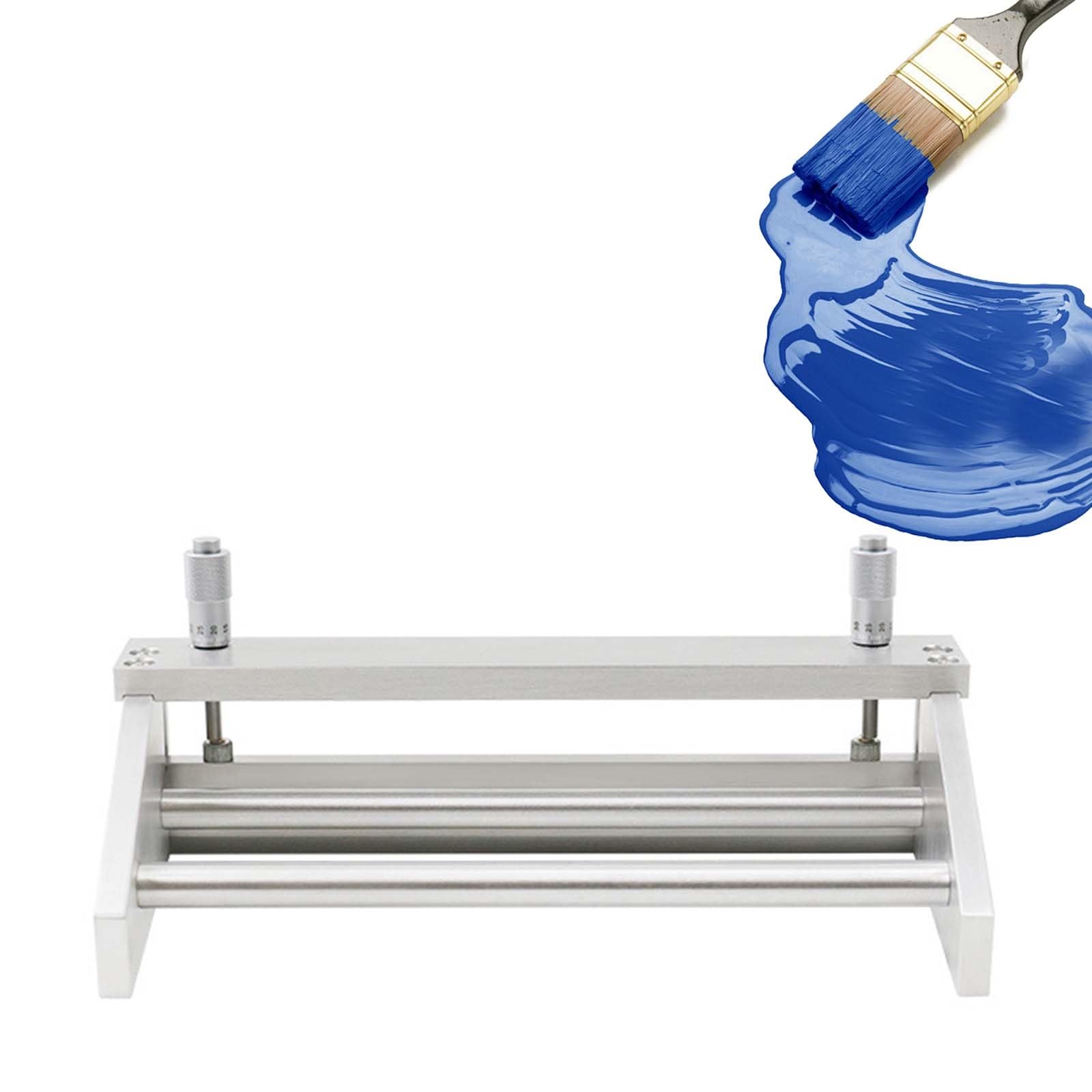 Spatola Professionale per Rivestimento, Raschietto Di Precisione per Laboratorio, Spessore 0–3500μm, Precisione ±10μm, Doppie Barre Di Supporto, Design Magnetico Rimovibile, Su Legno(200mm)