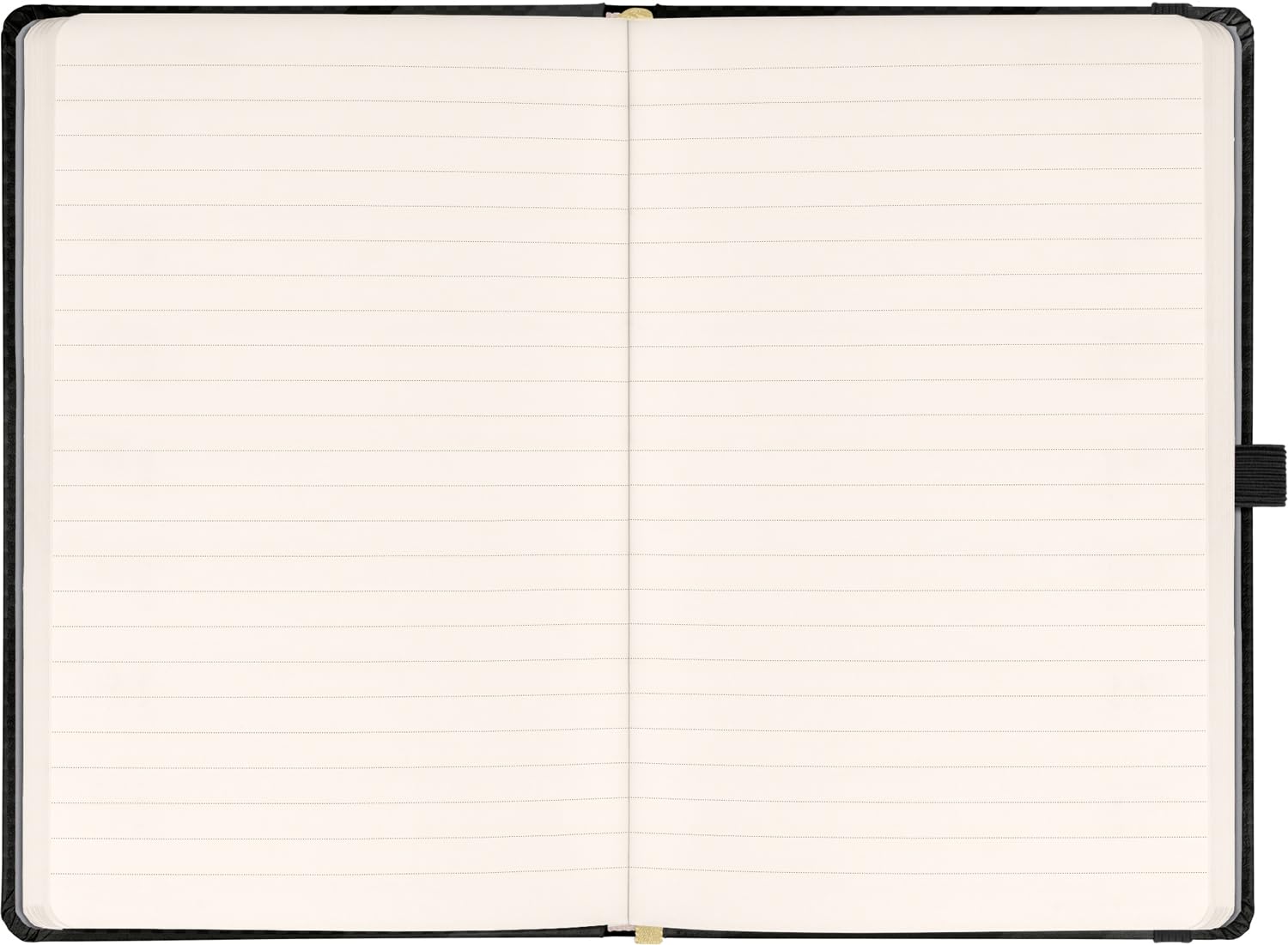 NOTIQUE Lined Notebook with Elastic Band, 13 x 21 cm, Approx. A5, Designer Hardcover Notebook, Notepad, Journal, Diary for Adults, Women (Elegant) - Image 4