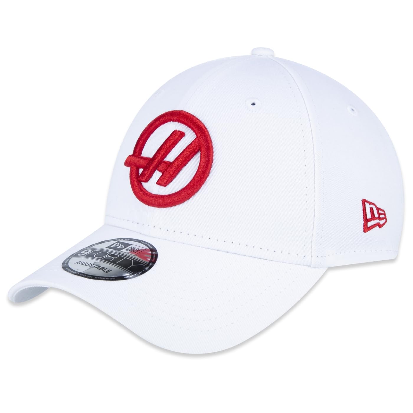 New Era 9Forty Snapback Cap - F1 HAAS Team White - One Size