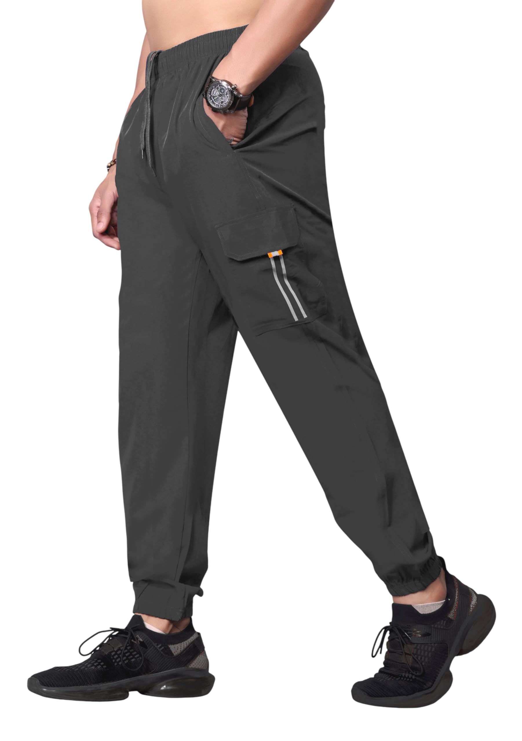 Track Pants for Man with Zipper Pocket || Track Pants for Man
