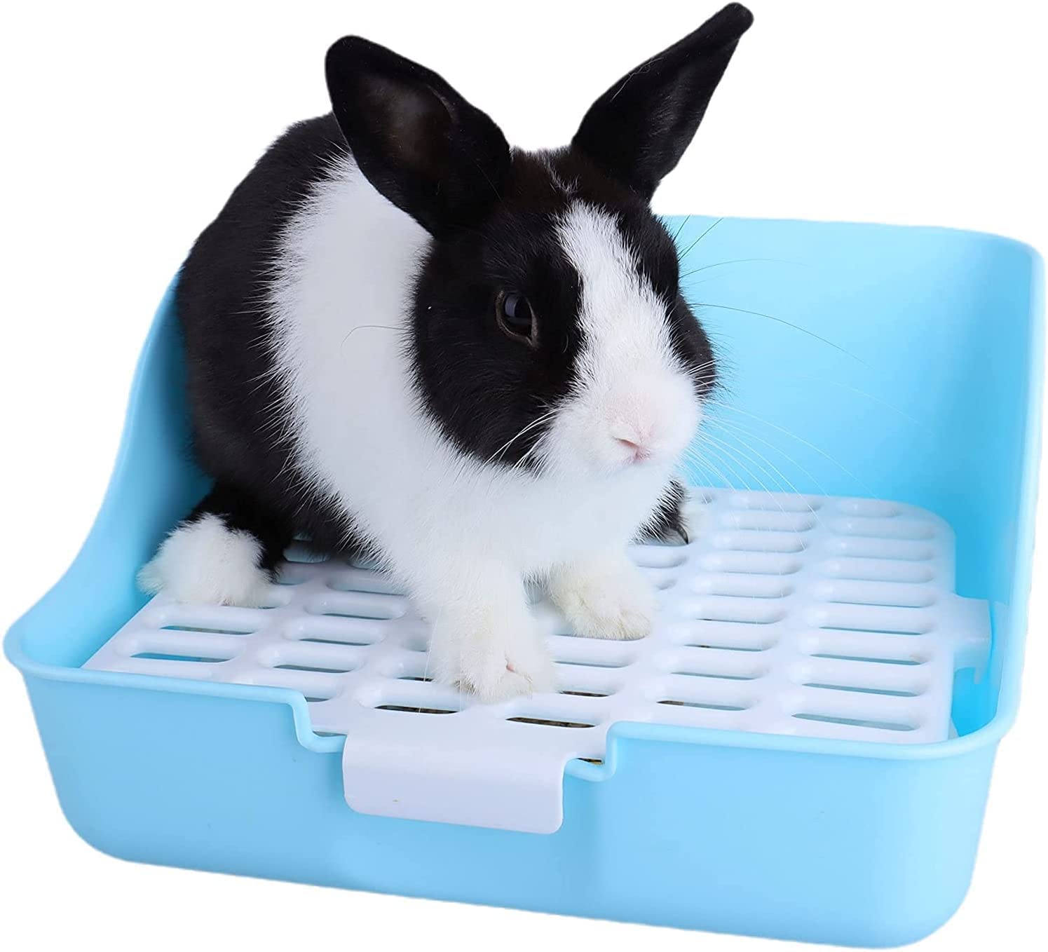 Rabbit Litter Box Easy to Clean, Learning to Use the Toilet, for Small