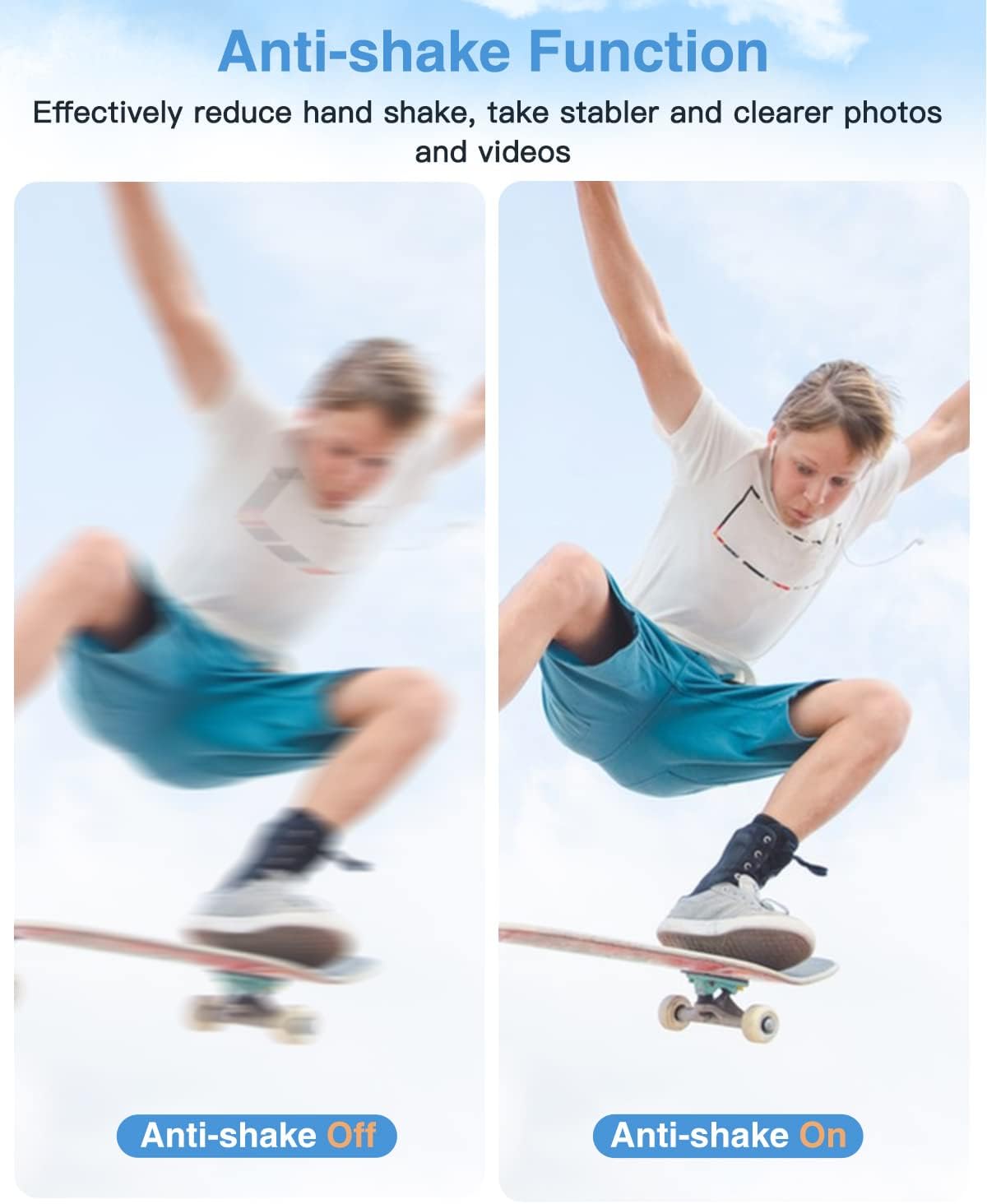 digital camera zostuic 2 7k 48mp autofocus kids camera with 32 gb card 16x zoom compact portable mini toys cameras christmas birthday festival gift f