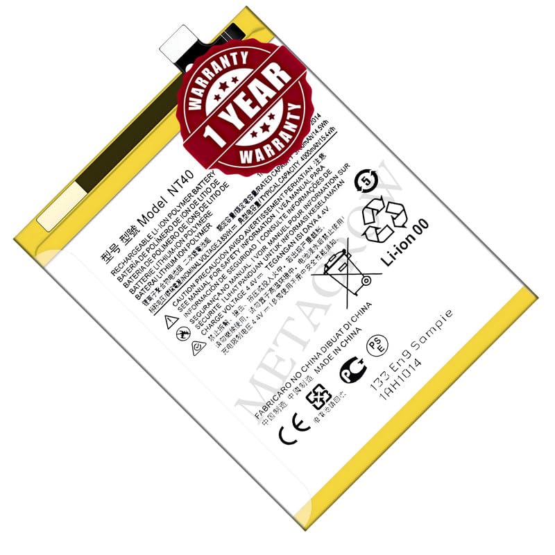 Image of Original NT40 Battery Compatible for Motorola G Pure (XT-2163-4, XT2163-4) | Moto E20 (XT2155, XT2155-1, XT2155-3, XT2155-6) - (4000mAh) - 1 Year Warranty JK1