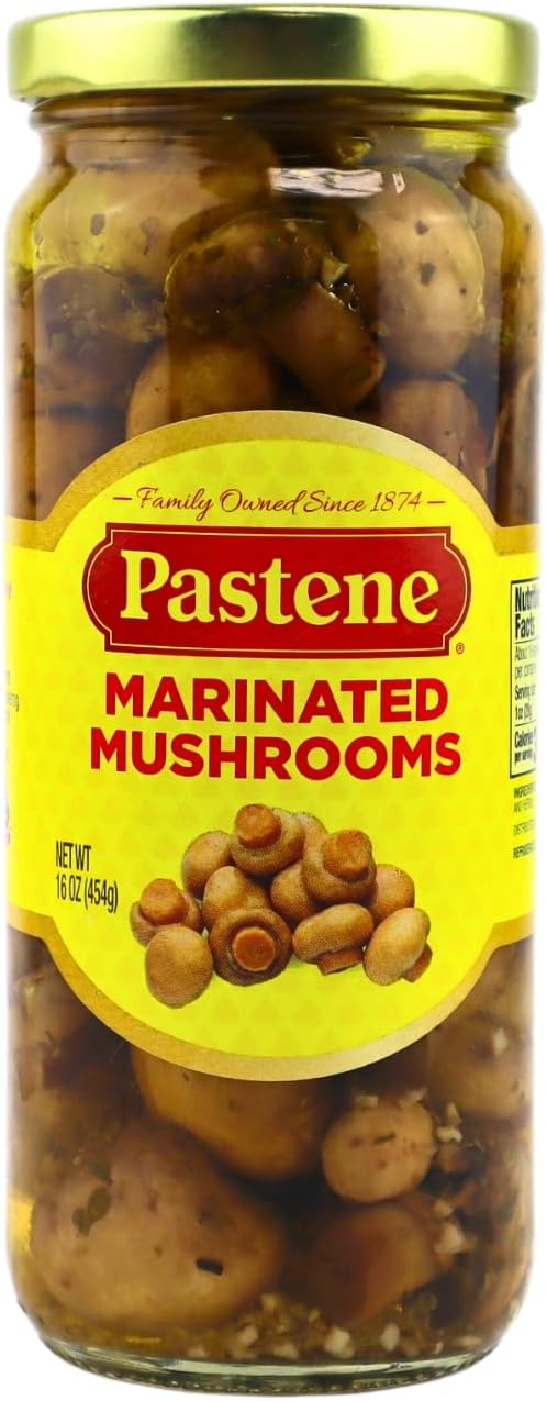 Marinated Mushrooms, 16 Ounce (1 Pack)
