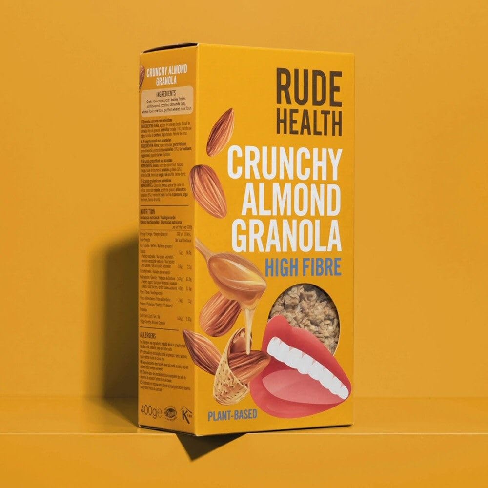Rude Health Granola d'amande croquante, 400 g