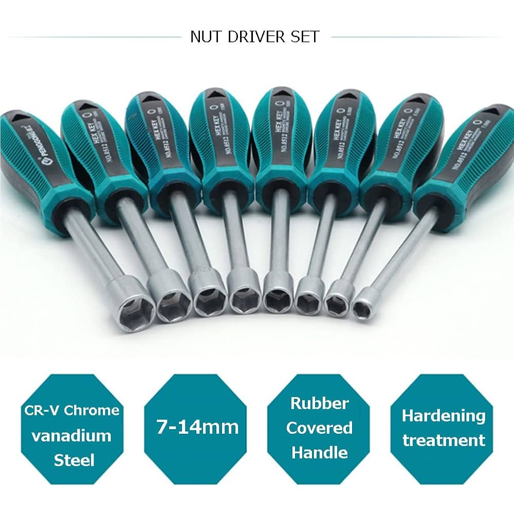 クロームバナジュウム鋼　六角ソケット・ビットドライバーセット 1496372_4.jpg