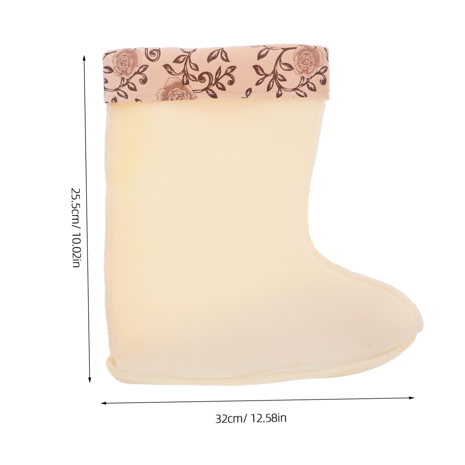 Holibanna 1pair Warm Rain Boot Liners for Women Thick Insulated Detachable Boot Socks for Cold Weather Splashproof for Outdoor Adventures Comfort