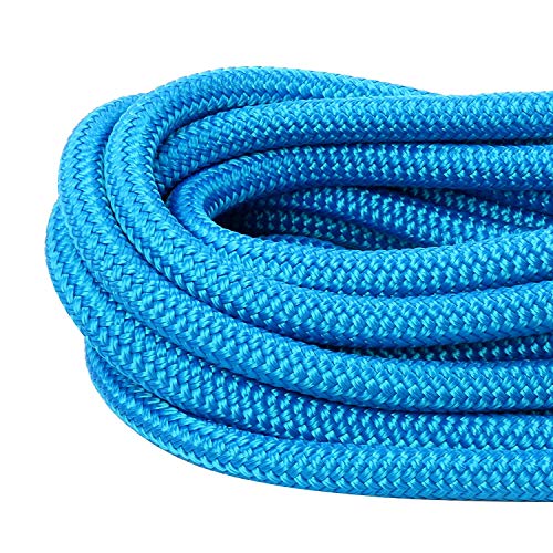 Image of Amarine Made 1 /2 Inch 20 FT Double Braid Nylon Dockline,Mooring Rope Double Braided Dock Line