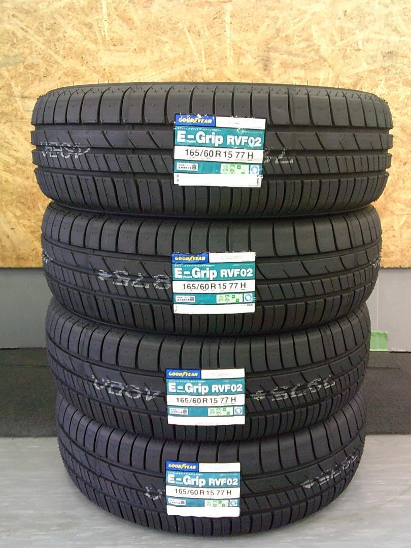 全国送料込★新品グッドイヤーRVF02　165/60R15　4本　ハスラー 込☆グッドイヤー RVF02 165 60R15 ハスラー 車＆バイク