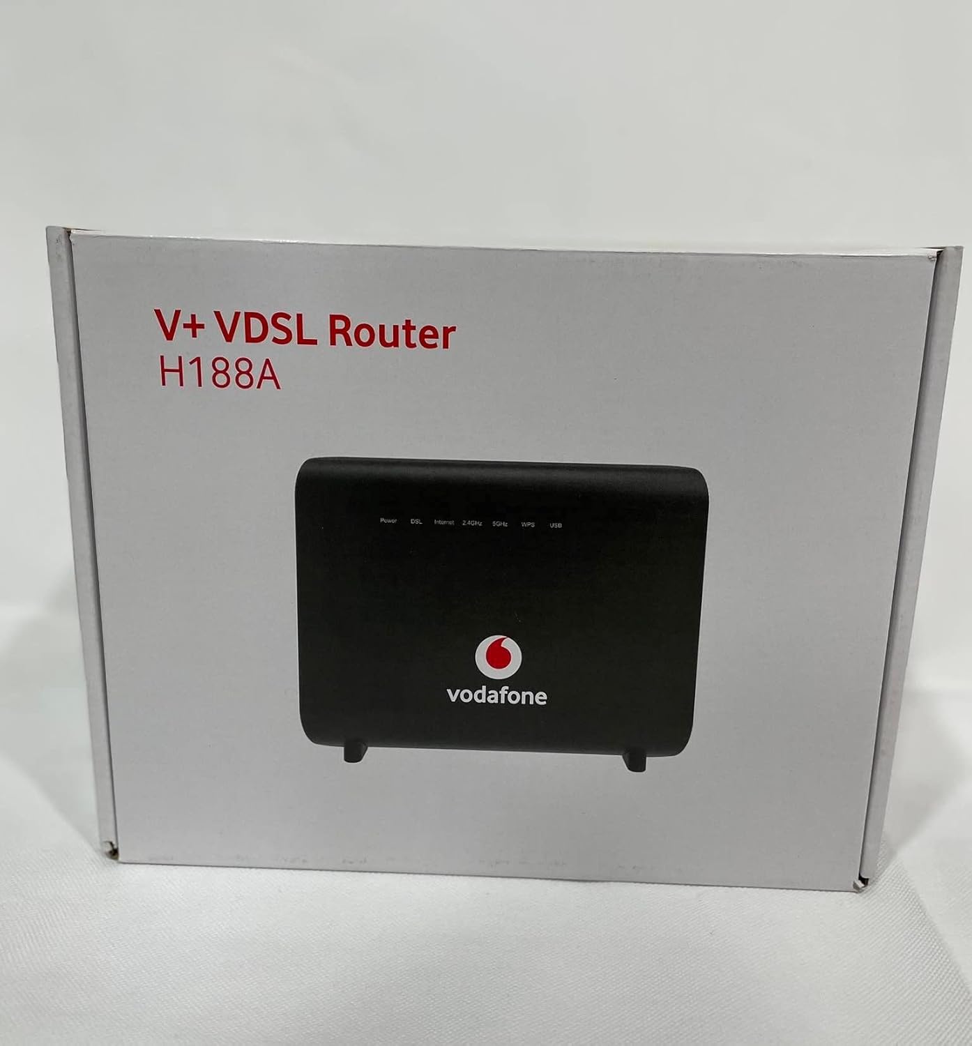 Retail box of the ZTE ZXHN H188A VDSL Router
