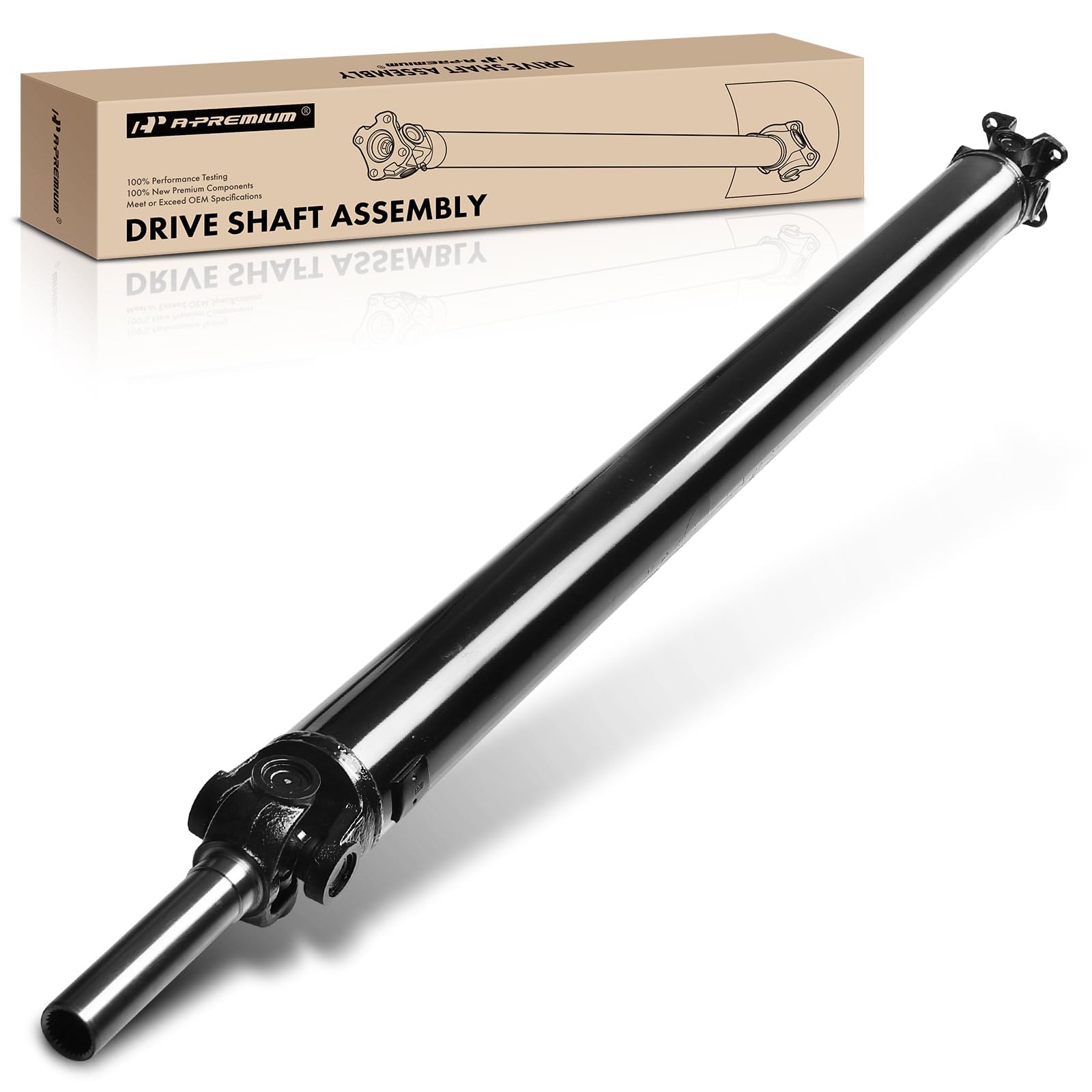 A-Premium Rear Drive Shaft Prop Shaft Driveshaft Assembly Compatible with Ford Ranger 1998-2011 & Mazda B2300 2001-2010, B2500 1998-2001, RWD Manual Transmission Standard Cab Pickup