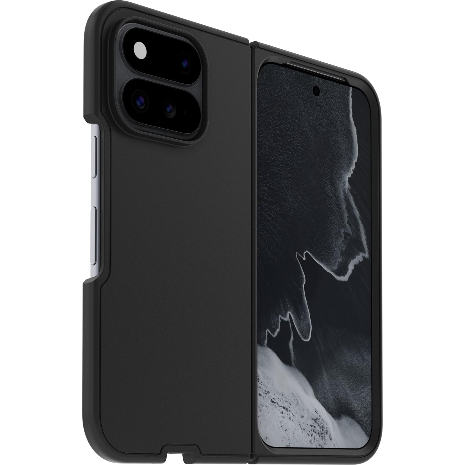 OtterBox Cover Lumen Pixelsnap per Pixel 11 Pro Fold, Nero | Custodia resistente a shock e cadute, in 2 pezzi, con magneti, testata a norme MIL-STD 810G, per telefoni pieghevoli