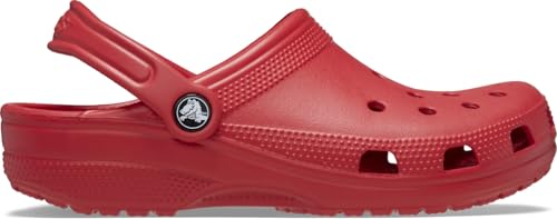 Image of Crocs Unisex Adult Classic Clog 10001-6WC Varsity Red M3W5