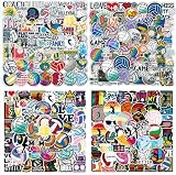 Rejoiety 200PCS Volleyball Stickers, Aesthetic Movement Vinyl Waterproof Cute Sports Ball Stickers f