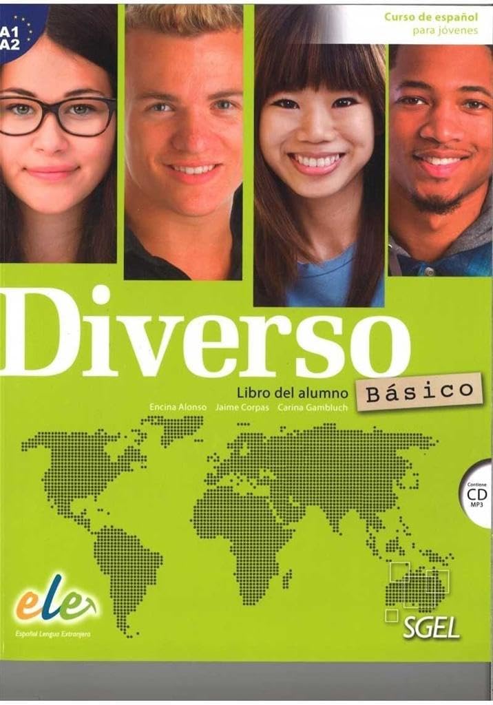 Diverso Basico - Libro del alumno + CD (MP3). A1-A2: Curso de Espanol para Jovenes Paperback – MP3 Audio, 21 Sept. 2023