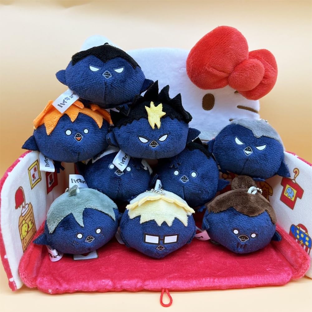 Peluche Haikyuu!! Hinata Shoyo - Almohadita De 10 Cm, Coleccionable Anime, Regalo Para Fans