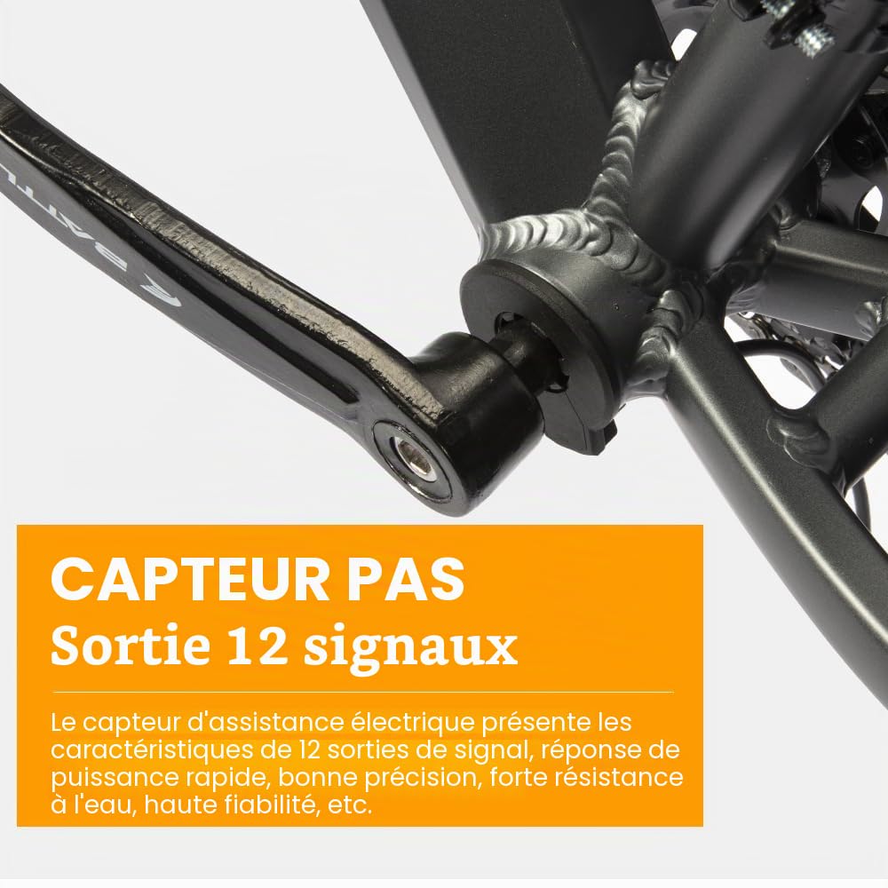 SEASON Ebike Kit de Conversion pour Vélo Électrique 20''/24''/26''/28''/700C Moteur 36V 250W Roue Électrique Avant pour Vélos