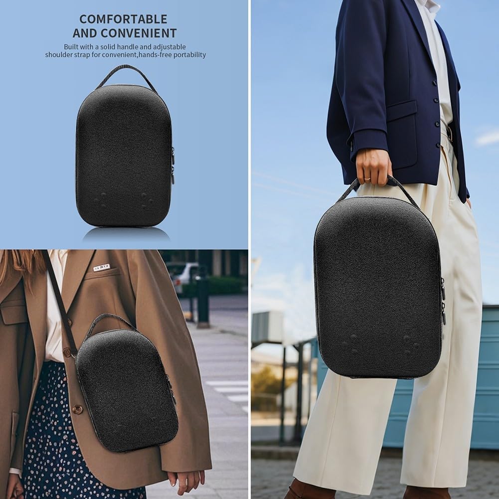 Custodia per il trasporto di cuffie VR Borsa per riporre le attrezzature VR Custodia da viaggio per cuffie da gioco VR Borsa protettiva per riporre le cuffie in EVA per controller di gioco