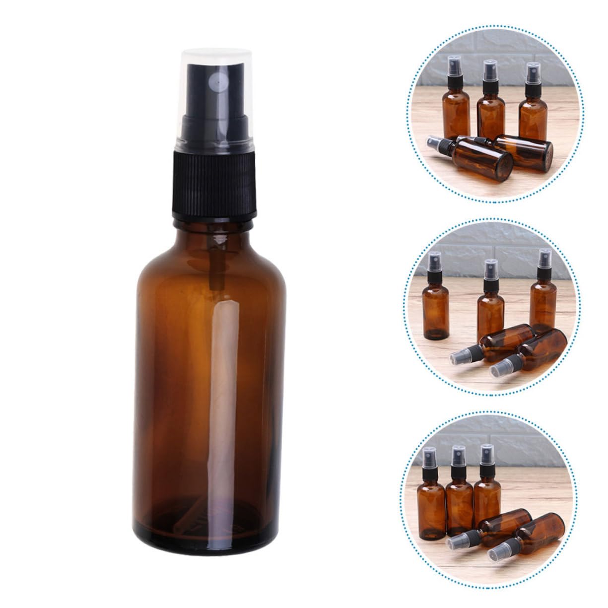 10stücke Sprühflasche Leere Parfümflasche Tragbar Nachfüllbare Reisefläschchen Kleine Mini-flaschen für Flüssigkeitsspender Taschenparfüm