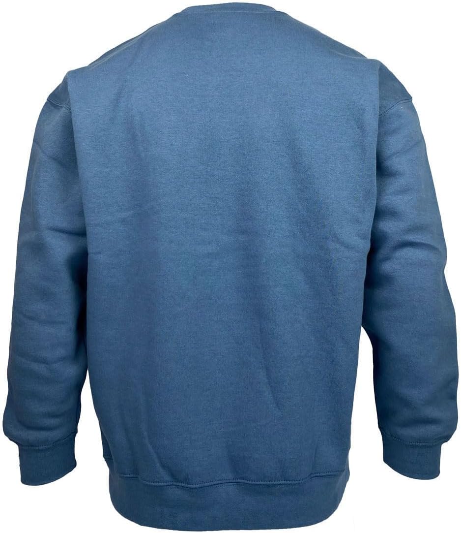Homespun Ultra Soft 3-End Ringspun Cotton/Poly Fleece Crewneck Sweatshirts - Image 2