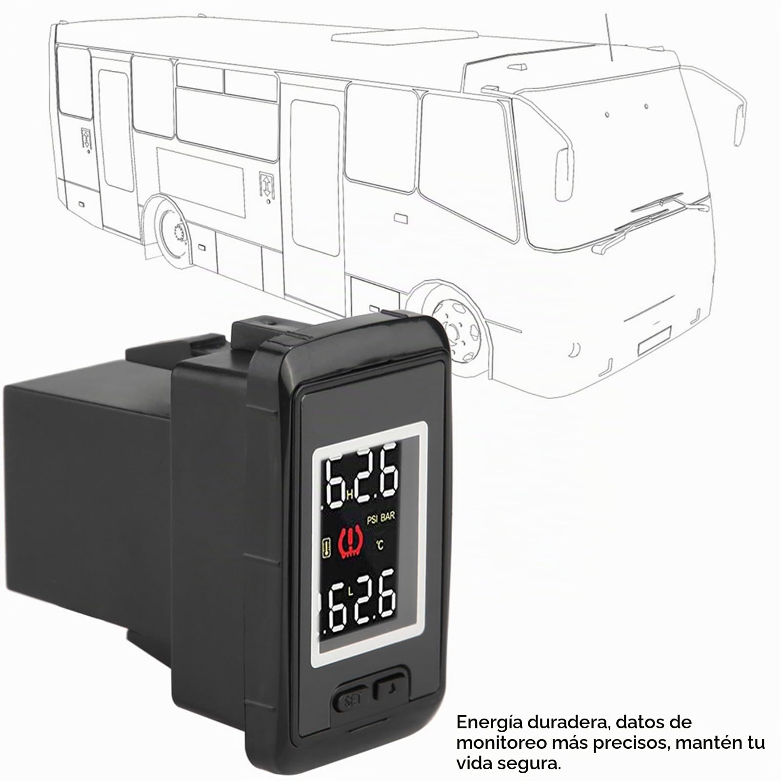 Monitoreo de presión de neumáticos, de monitoreo de presión de neumáticos TPMS para automóviles de la serie