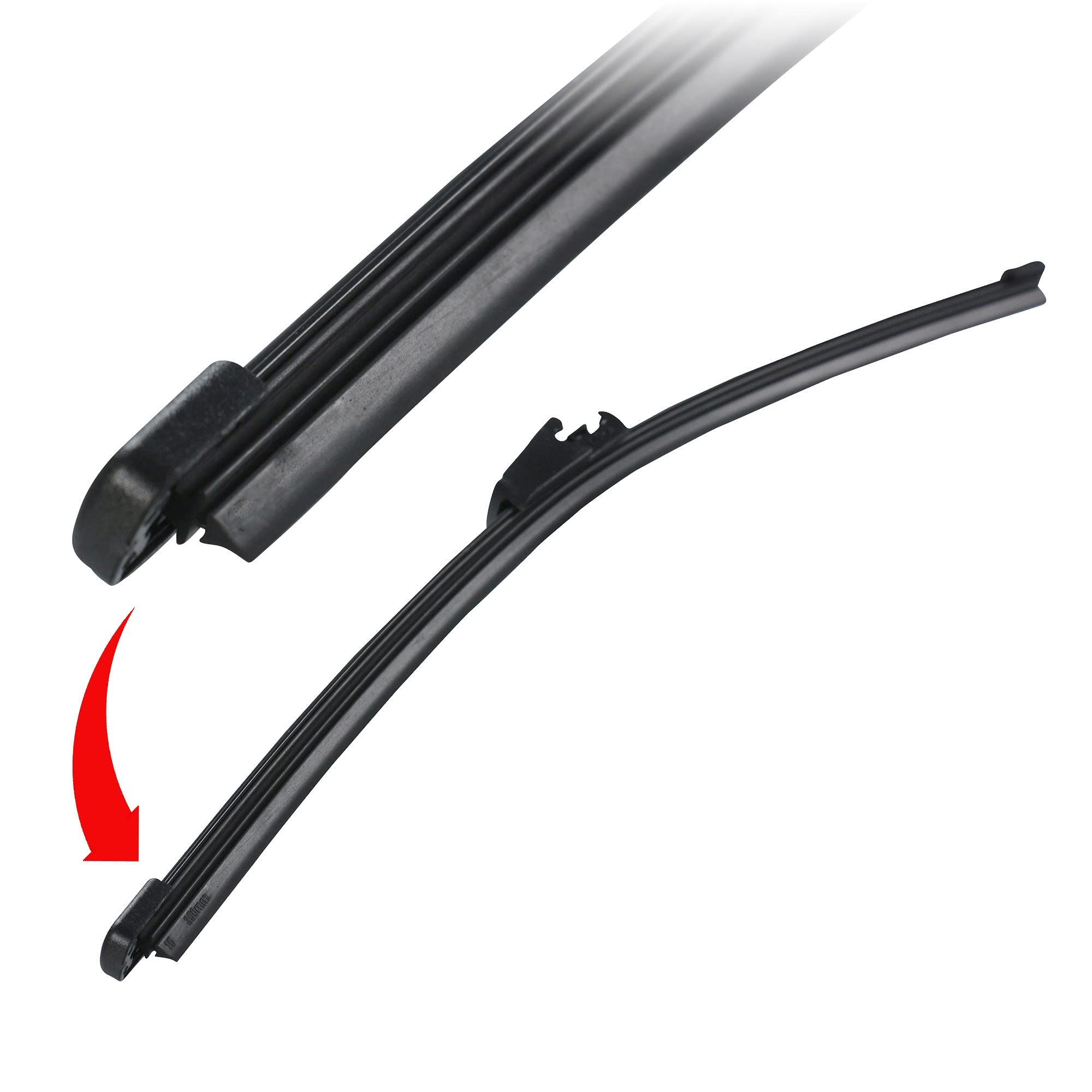 4x ammortizzatori GAS + KIT DI PROTEZIONE ANTERIORE + POSTERIORE PER BMW | Compatibile con: VW GOLF V