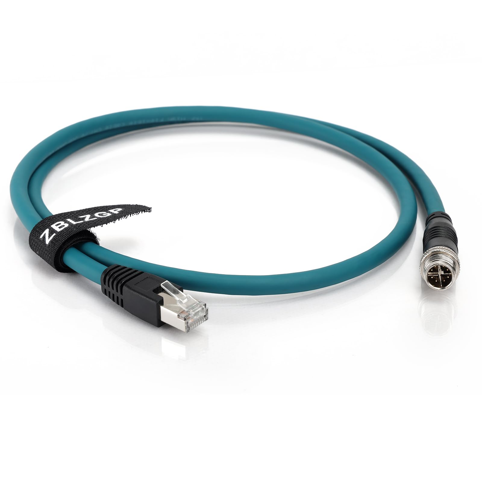 Amazon.com: ZBLZGP M12 8 Position X-Code Male to RJ45 Cat7e