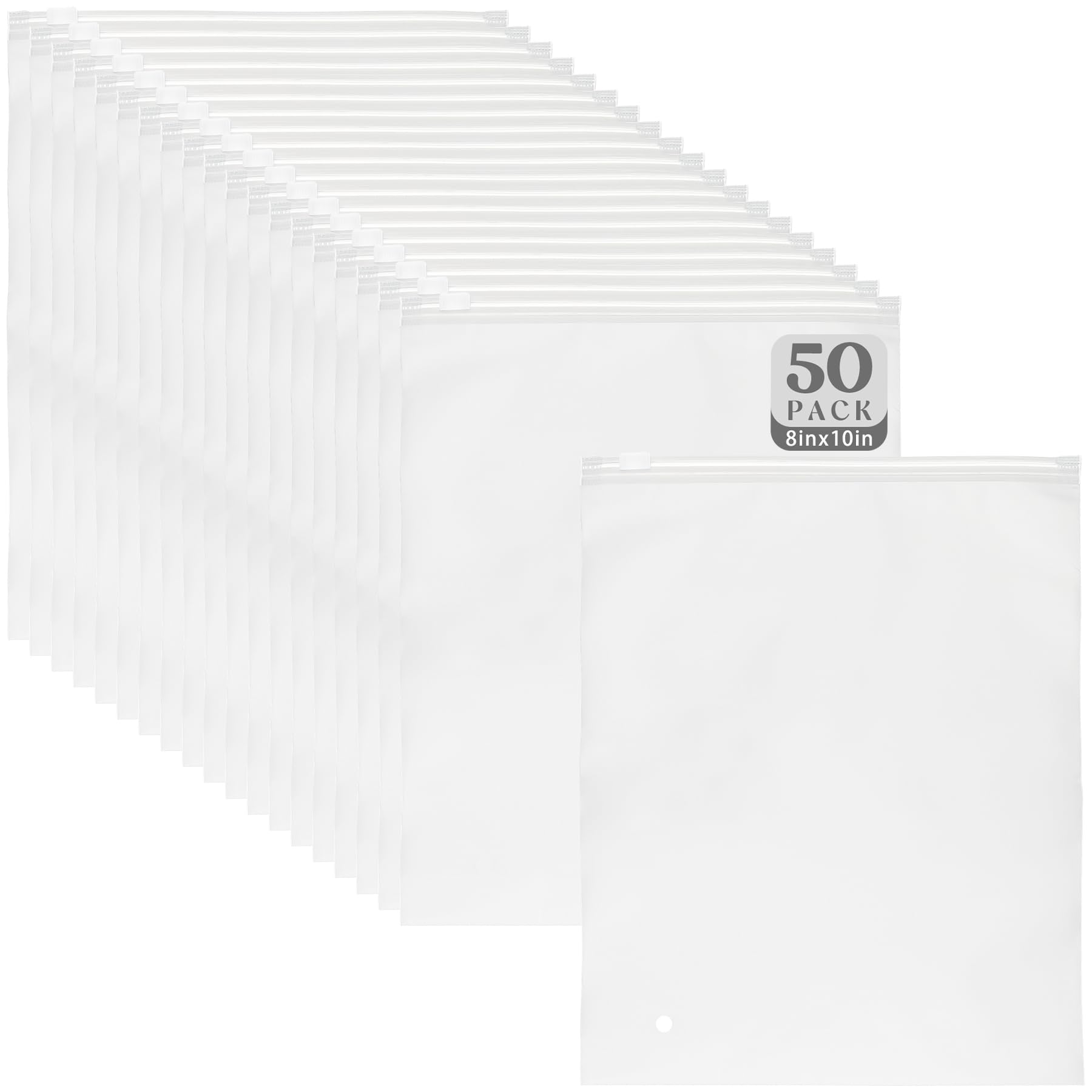 Amazon.com: Golden State Art 50 Pack 8x10 Inch Frosted Zipper Amazon.com: Golden State Art 50 Pack 8x10 Inch Frosted Zipper
